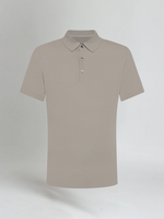Premium bomuldspolo - Khaki